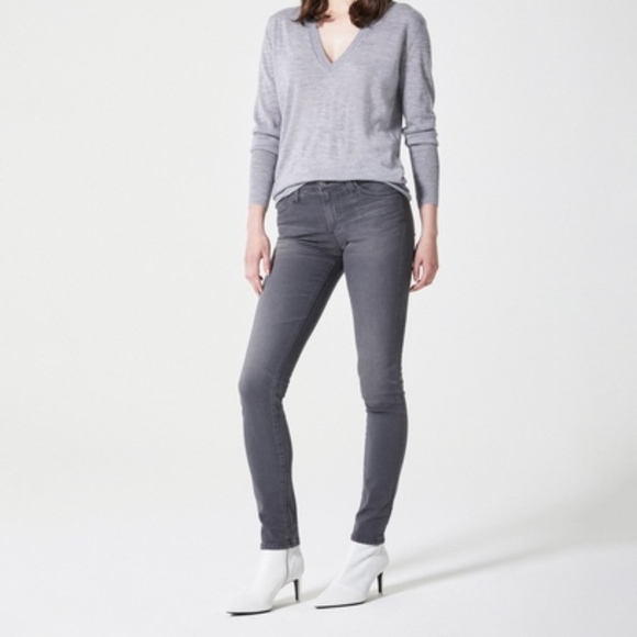 Ag Adriano Goldschmied Denim - NWT AG THE PRIMA 4 YEARS EARL GREY JEANS